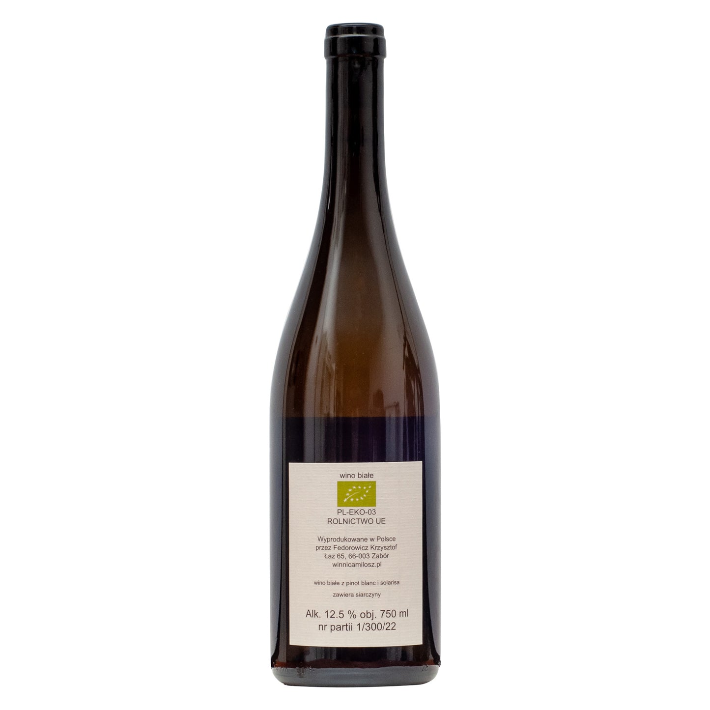 Winnica Miłosz Pinot Blanc & Solaris 2022 Organiczne 🥬